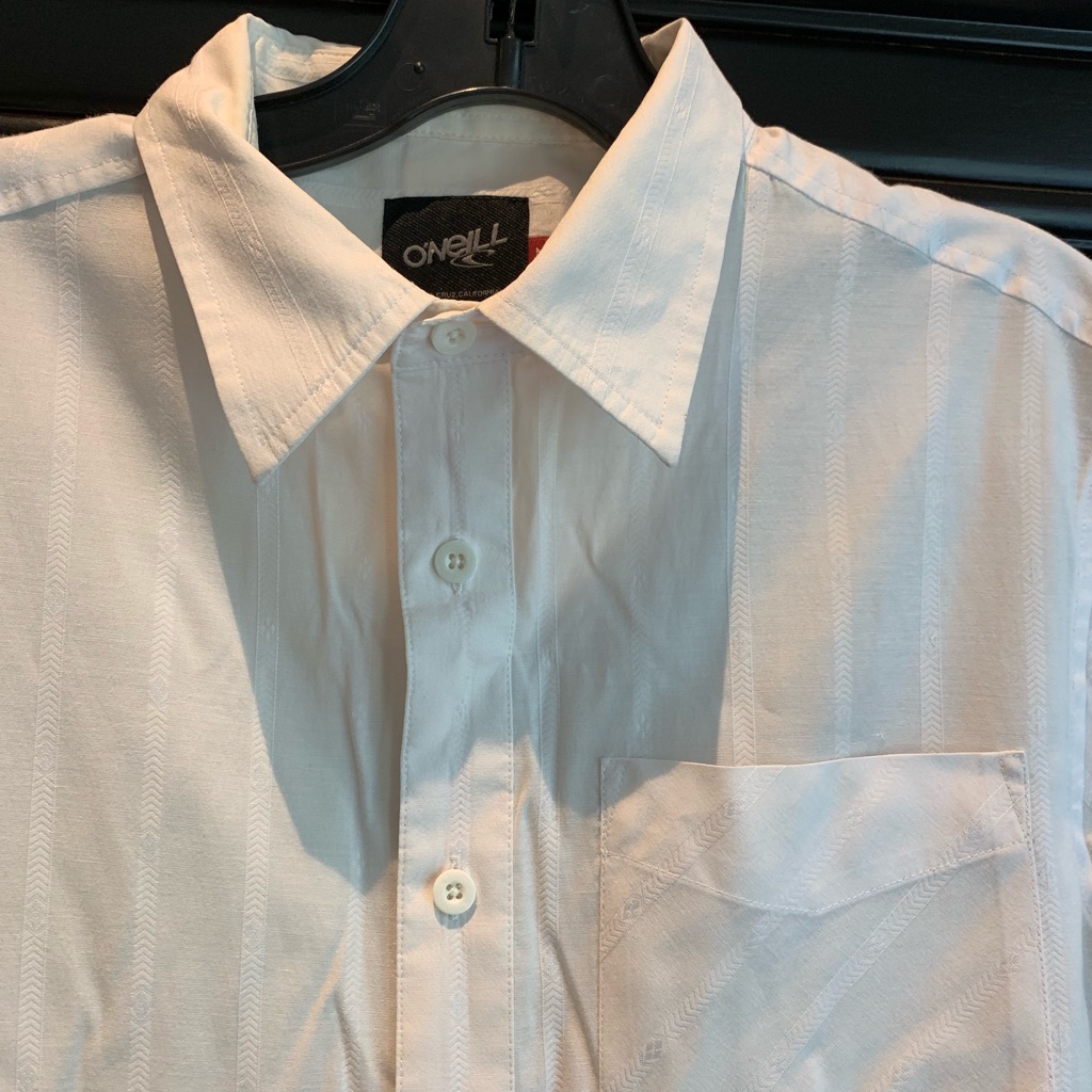 Crisp White Button Down